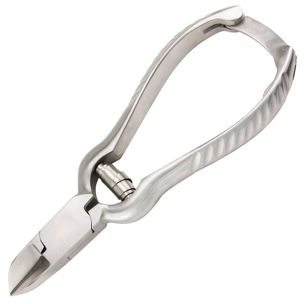Vantage Nail Nipper, 4.625in, Concave Jaws, Stainless Steel